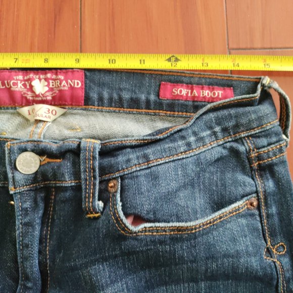 Lucky Brand Sofia Boot Jeans Women's Size 10/30 Regular - Picture 6 of 7